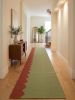 Handwoven Woolen Runner Rug | Rugs by Evergreen Carpets. Item made of wool compatible with boho and minimalism style