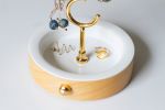 Hoop Jewelry Holder & Organizer - White | Decorative Objects by Kitbox Design