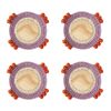 cluster coasters (set of 4) | Tableware by Charlie Sprout. Item composed of fabric and fiber
