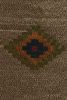 1980s Vintage Sofreh Kilim rug in Beige-Brown, Multi Hued | Area Rug in Rugs by Rug and Kilim