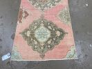 Vintage Turkish Rug Runner | 2.9 x 10.9 | Area Rug in Rugs by Wool and Rug. Item composed of wool compatible with boho and eclectic & maximalism style