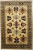 Vintage Beige Floral 13X19 Heriz Sultanabad Persian Rug | Area Rug in Rugs by Magic Rugs. Item made of wool works with traditional & transitional style