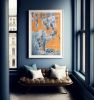 Abstract photography print, 'Rust Collage' industrial art | Photography by PappasBland. Item composed of paper in mid century modern or contemporary style