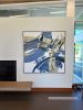 River Stones and whales | Oil And Acrylic Painting in Paintings by Courtney Cotton | Arvada Center for the Arts and Humanities in Arvada. Item made of canvas