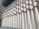 Handcrafted Boho Macrame Wall Hangings | Wall Hangings by Sarmal Design. Item composed of cotton and copper in boho or minimalism style