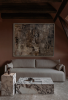 our inner universe ✦ SOLD | Mixed Media in Paintings by VISCERAL HOME STUDIO. Item composed of wood & canvas compatible with boho and contemporary style