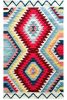 Luxor Handwoven Multi Colored Rug | Runner Rug in Rugs by Mumo Toronto. Item composed of fabric
