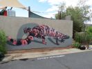 The Gila Monster | Street Murals by Anat Ronen | Kayenta Art Village in Ivins