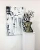 Winter Chill | Oil And Acrylic Painting in Paintings by Marion Wood. Item composed of synthetic