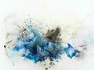 Constructed Territories | Oil And Acrylic Painting in Paintings by Fawn Atencio. Item made of canvas