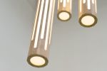 Lantern Pendants | Pendants by Designed with Purpose | Designed with Purpose in Baltimore. Item composed of maple wood and brass