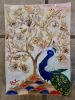 Tree of life in the spring | Oil And Acrylic Painting in Paintings by Elena Parau. Item made of paper works with boho & country & farmhouse style