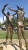 United by Clay Enoch, NSG | Public Sculptures by JK Designs and the National Sculptors' Guild