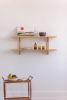 Clara 36 - Shelving Unit | Storage by Le Tenon et la Mortaise. Item made of oak wood works with minimalism & mid century modern style