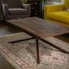 Modern X Coffee Table | Tables by Lumber2Love. Item made of oak wood works with mid century modern & contemporary style
