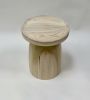 Parabolic base line of seating... | Stool in Chairs by Wooden Imagination. Item made of wood works with mid century modern & contemporary style