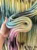 Large Moody Vibrant Abstract Textile Wall Art WARP | Macrame Wall Hanging in Wall Hangings by Wallflowers Hanging Art. Item composed of oak wood & wool compatible with boho and mid century modern style