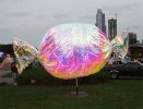 Eye Candy | Public Sculptures by John E. Bannon. Item made of steel with synthetic
