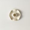 Handmade Ceramic Wavy Ruffle Cottagecore Taper Candle Holder | Decorative Objects by Sunday Studio