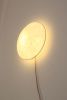 Cocoon "Full Moon" Sconce | Sconces by HIKARI. Item composed of paper