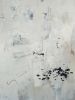 Contemporary White and Black Abstract | Oil And Acrylic Painting in Paintings by Michael O'Guinn. Item composed of canvas and synthetic in industrial style
