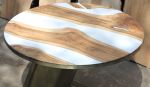 Callisto Eclipse | Coffee Table in Tables by Fine Line Woodworks. Item composed of wood & brass