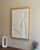 No. 115 Japandi Plaster Wall Relief - Scandinavian Decor | Wall Sculpture in Wall Hangings by Joseph A