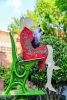 ETAIN and HER DOG | Public Sculptures by jim collins sculpture