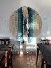 Glacial Blues | Macrame Wall Hanging in Wall Hangings by Demi Kahn Art | Throughgood Coffee in Houston. Item made of cotton with fiber