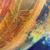 Spacetime is Doomed | Oil And Acrylic Painting in Paintings by Kim Powell Art. Item made of canvas with synthetic works with contemporary & eclectic & maximalism style