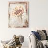 Venetian Sunflower Art Print - Botanical Floral | Prints by Jennifer Lorton Art. Item made of canvas compatible with boho and country & farmhouse style