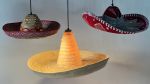 Sombrero Pendant Lamps | Pendants by CP Lighting | Al Pastor in Exton. Item composed of fiber compatible with contemporary and southwestern style