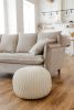Pouf | Pillows by Chasha Home. Item composed of cotton