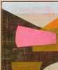 Fractured fallen orange pink brown | Oil And Acrylic Painting in Paintings by Ronald Hunter. Item made of canvas works with minimalism & contemporary style
