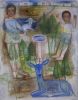 Studio | Oil And Acrylic Painting in Paintings by Joanne Hammer | Vashon Island in Vashon