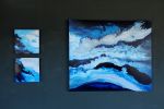 Moving With Resiliance | Oil And Acrylic Painting in Paintings by Gabrielle Shannon | Space Gallery in Denver. Item made of canvas works with contemporary & coastal style