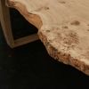 Pippy & Burr Oak Live Edge Table by Jonathan Field. Unique | Dining Table in Tables by Jonathan Field. Item made of oak wood