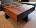 Walnut 4 drawer coffee table | Tables by Abodeacious. Item made of walnut