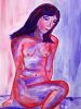 Colours of sensuality 8, Colores de Sensualidad 8 | Oil And Acrylic Painting in Paintings by Elena Parau. Item composed of paper in minimalism or contemporary style