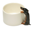 Dog mug | Drinkware by 4AM Product Design. Item made of ceramic works with art deco & modern style