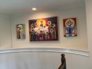 Last Supper; Guardian Angel and Joyful Angel | Prints by Christina Saj Fine Art and Design. Item made of paper