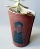Custom Terracotta Portrait Planter | Vases & Vessels by ShellyClayspot. Item made of stoneware