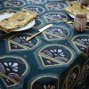 Rajkumari Organic Cotton Tablecloth | Linens & Bedding by ichcha. Item made of cotton compatible with boho and eclectic & maximalism style