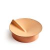 Rotonda | Storage by Uniqka. Item made of copper with leather works with minimalism & contemporary style