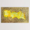 From Space to Space (SOLD) | Oil And Acrylic Painting in Paintings by Alessia Lu. Item made of canvas works with contemporary & industrial style