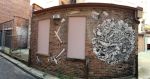 Aftermath: Asteroid | Street Murals by Hollis Hammonds. Item composed of synthetic