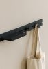 Slide Wall Hanger, Functional in Aluminum | Hook in Hardware by Flek Design