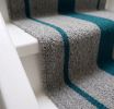 Handwoven Woolen Runner Rug | Rugs by Evergreen Carpets. Item composed of wool in boho or minimalism style