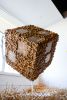 The Cube | Public Sculptures by ChopValue | Gryphon Development in Vancouver. Item composed of wood