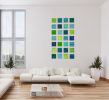 Large Wall Sculpture, 3D, Installation, by Paula Gibbs | Wall Hangings by Paula Gibbs. Item composed of wood in minimalism or contemporary style